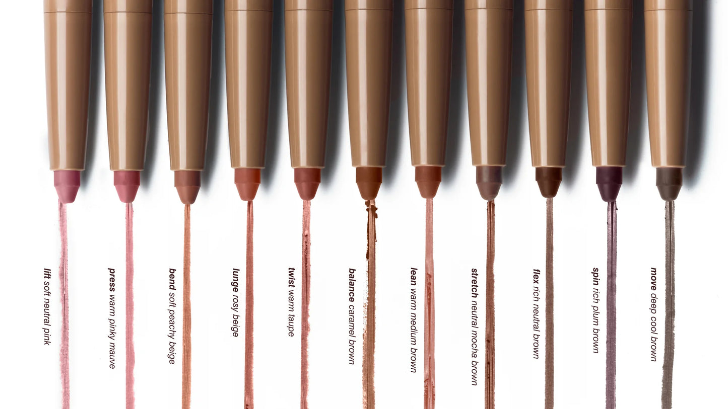 Peptide lip shape